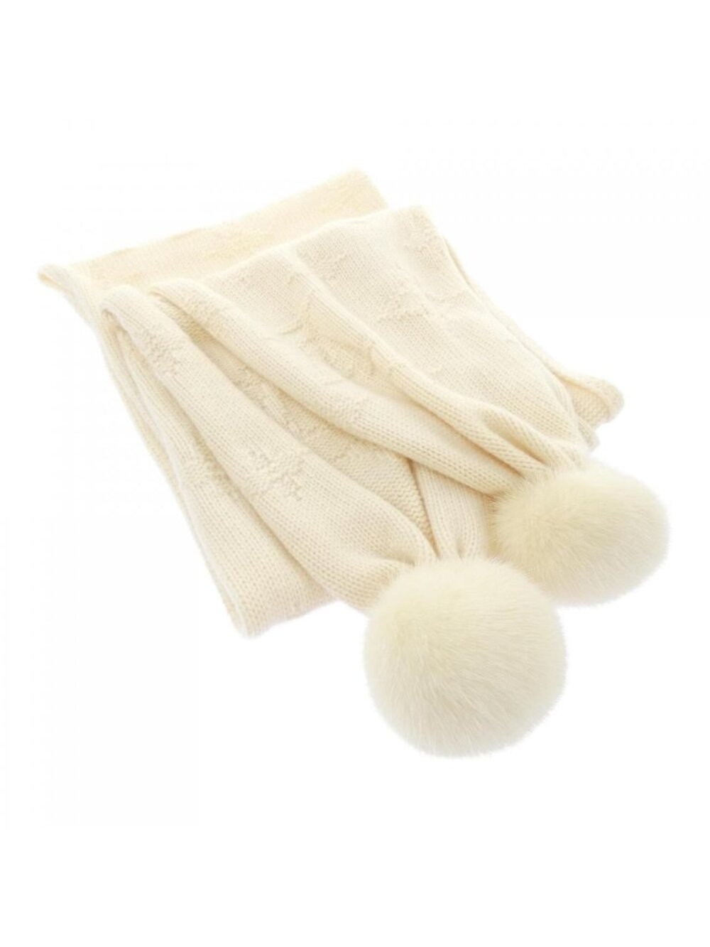 Louis Vuitton Scarf White